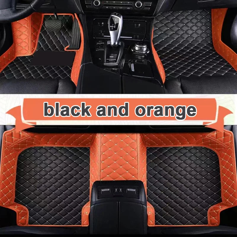 Waterproof Car Floor Mats Compatible with Fiat Abarth 595 X290 2012-2022