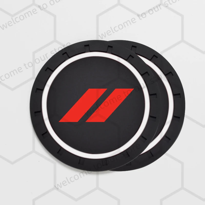 Non-Slip Rubber Cup Coasters for Dodge Vehicles (2-Pack) - image 11