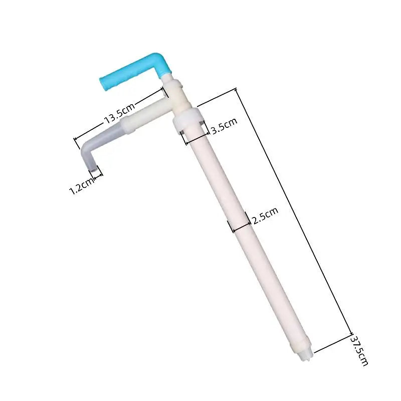 Manual Liquid Transfer Pump for Oil Drum, Hand-Operated Fast Fuel Transfer