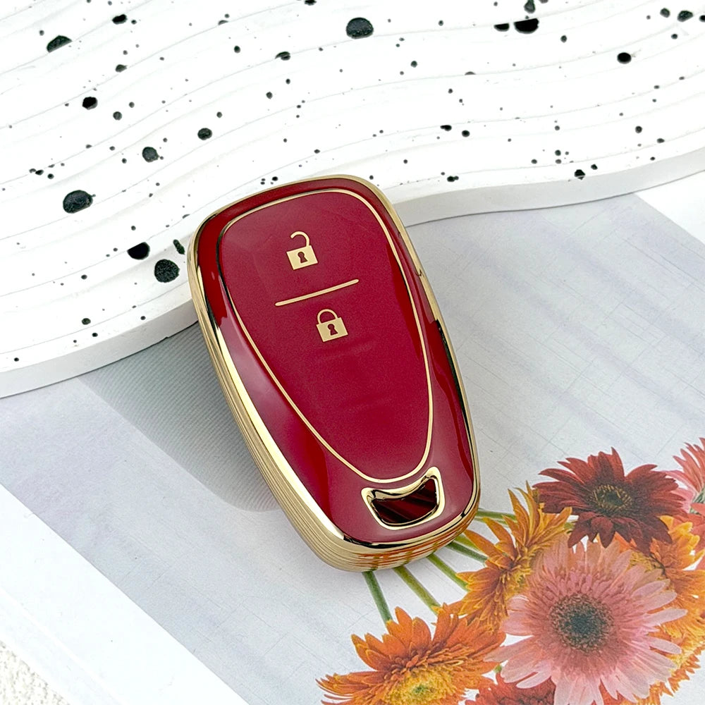TPU Key Fob Cover for Chevy Malibu, Camaro, Equinox & More 2017-2019