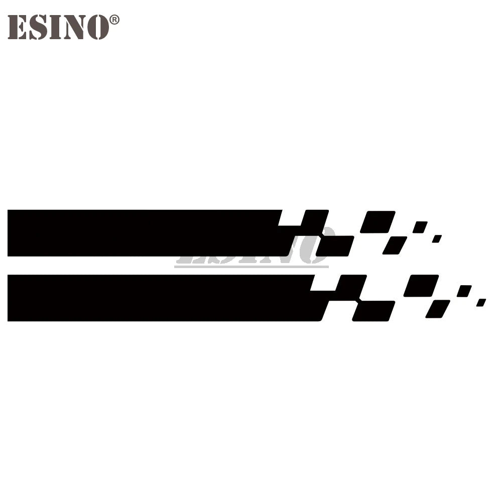 Universal Vinyl Stripe Car Hood Covers - Customizable Decals - image 9