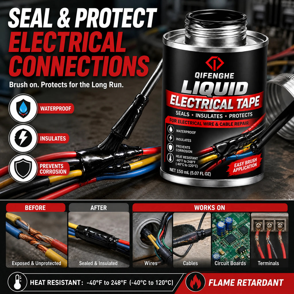 Liquid Electrical Tape – Waterproof Insulating Rubber Sealant