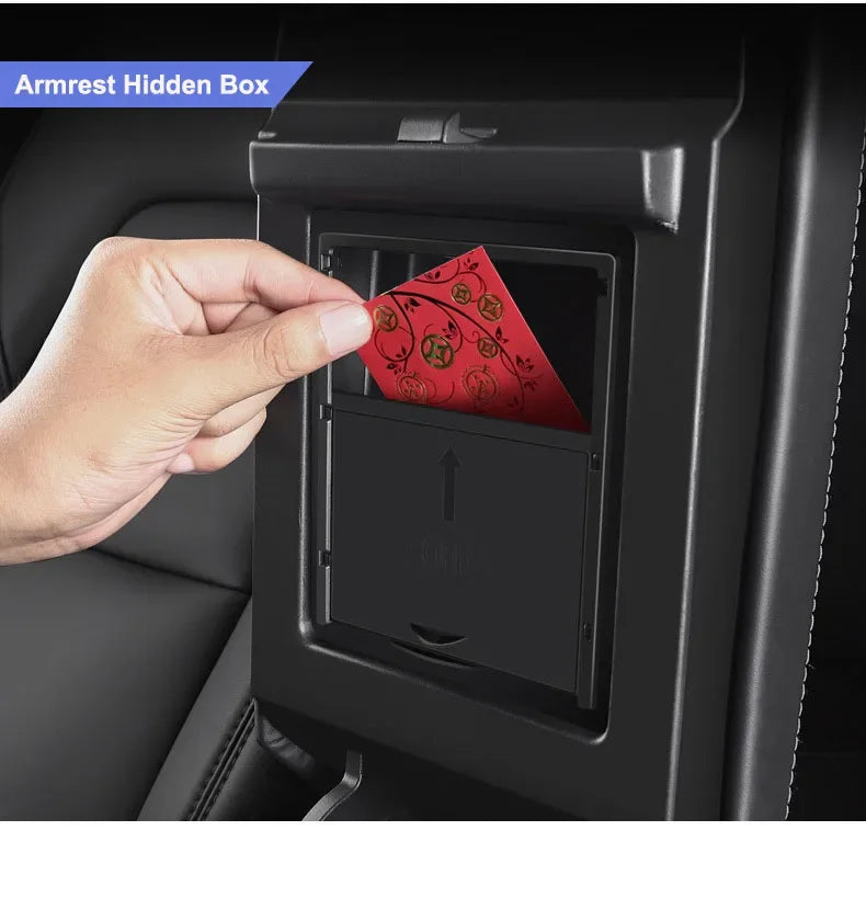 Center Console Armrest Trays for Tesla Model Y and Model 3
