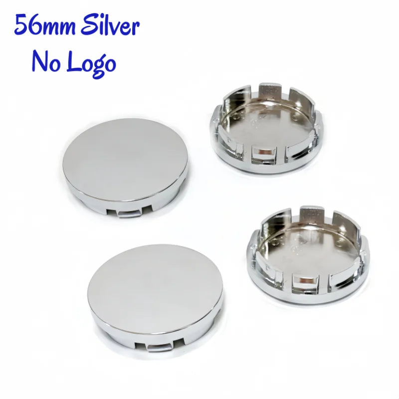 Universal Hub Caps 4-Piece Set - ABS PVC Blank Wheel Covers 48-68mm - image 16