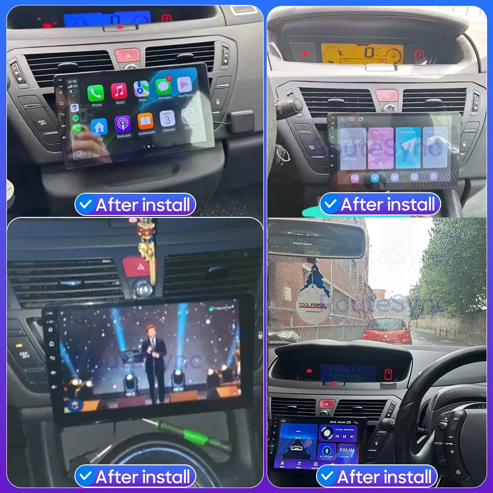 Android Car Stereo Citroen C4 Grand Picasso 2006-2013 9" GPS CarPlay - image 3