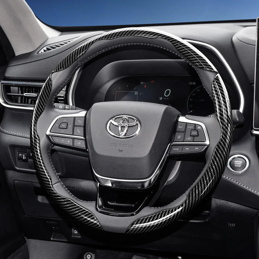 Toyota Quick Release Carbon Fiber Steering Wheel Cover
