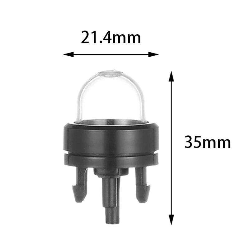 5-Piece Carburetor Primer Bulb Pump Kit for Chainsaws & Trimmers - image 2