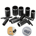 15 Sizes Round Hole Punch(1-15mm), Hollow Punch Cutter Tool Set with Storage Case, Leather Hole Punch, Leather Craft Die Cutter