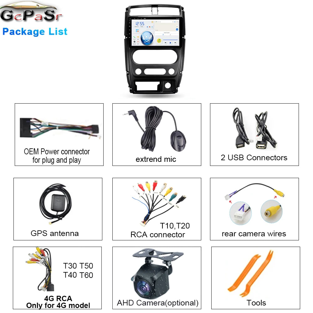 Android Car Multimedia Player for Suzuki Jimny 2005-2019 - image 6
