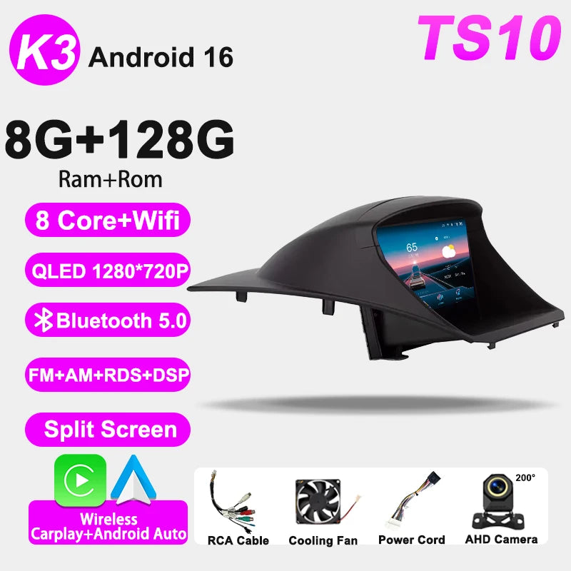 9-Inch Android Car Radio for Ford Fiesta MK6/MK7 2009-2017 with GPS - image 8