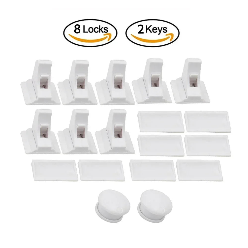 Magnetic Invisible Child Safety Locks for Drawers & Cabinets - image 20