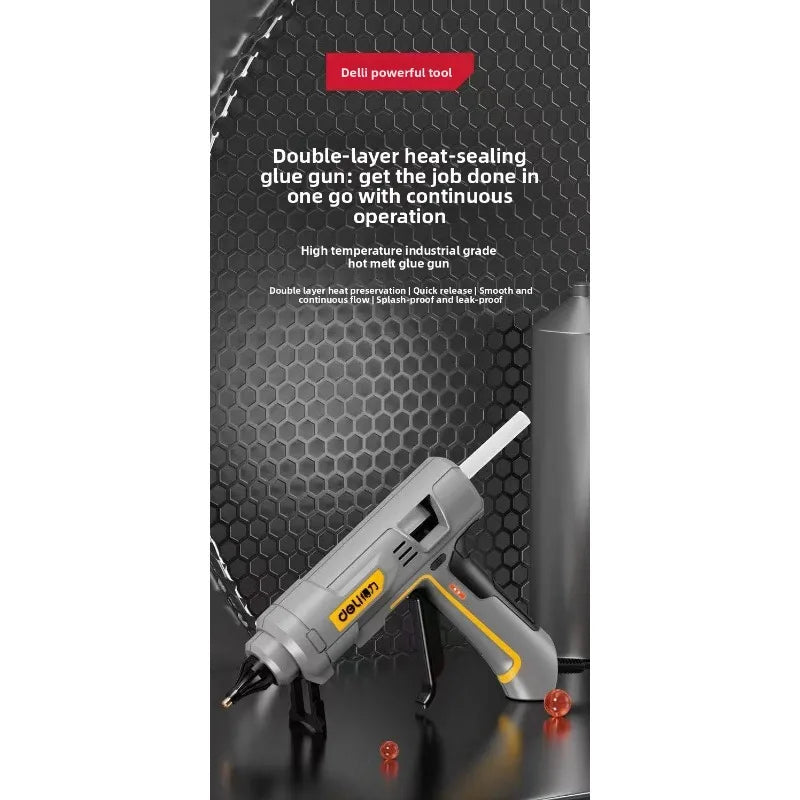40W Hot Melt Glue Gun For 7mm Glue Stick Industrial Mini Glue Guns Thermo Electric Heat Handicrafts DIY Tools Household
