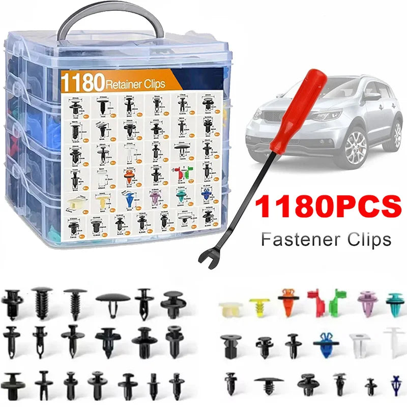 Automotive Fastener Clips & Bumper Rivets – Auto Trim Repair Kit
