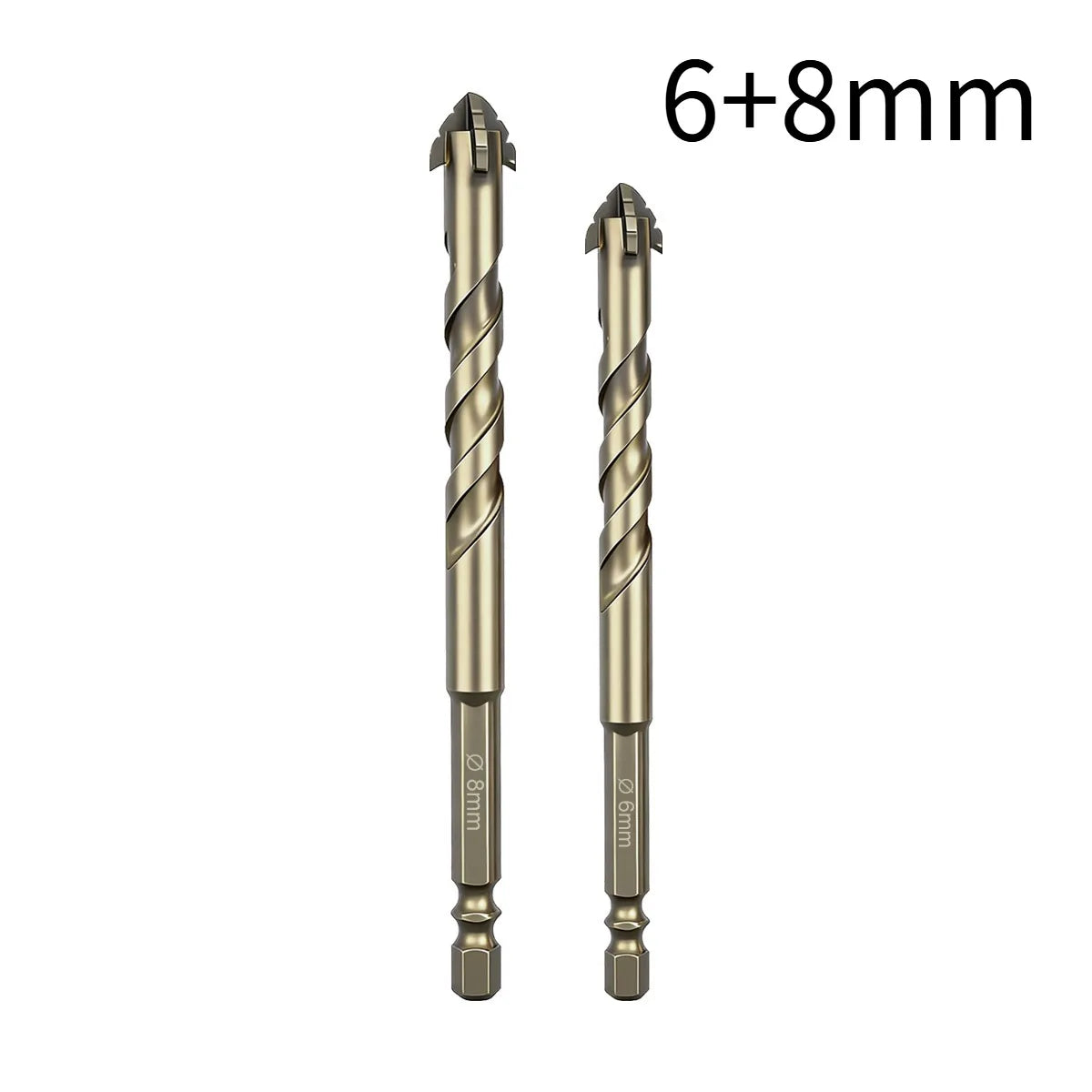 Four-Edge Eccentric Drill Bit for Tile, Glass, Marble & Concrete