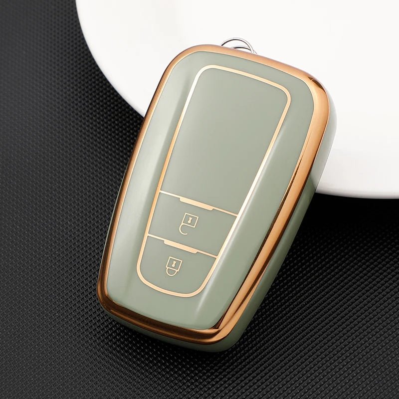 Toyota Key Fob Cover Case TPU for Camry RAV4 Corolla 2017-2022 - image 25