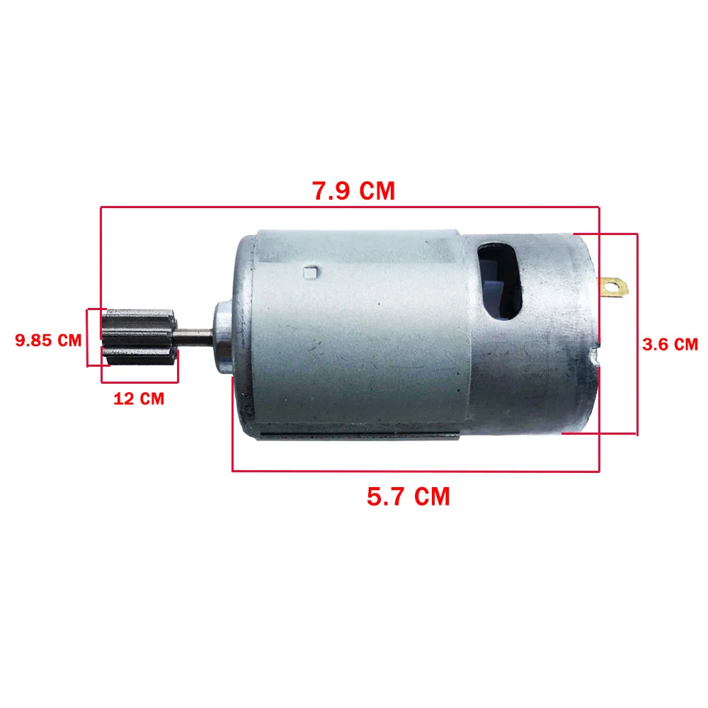 High-Speed RS550 RS570 Motor for Kids Electric Ride-On Car - image 2
