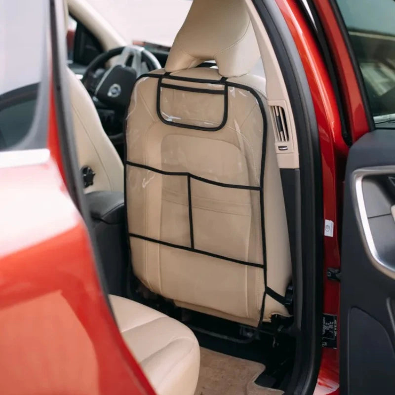 Car Seat Back Cover Protector For Kids Children Baby Kick Mat From Mud Dirt Clean Seat Covers Automobile Kicking Mat Accessories