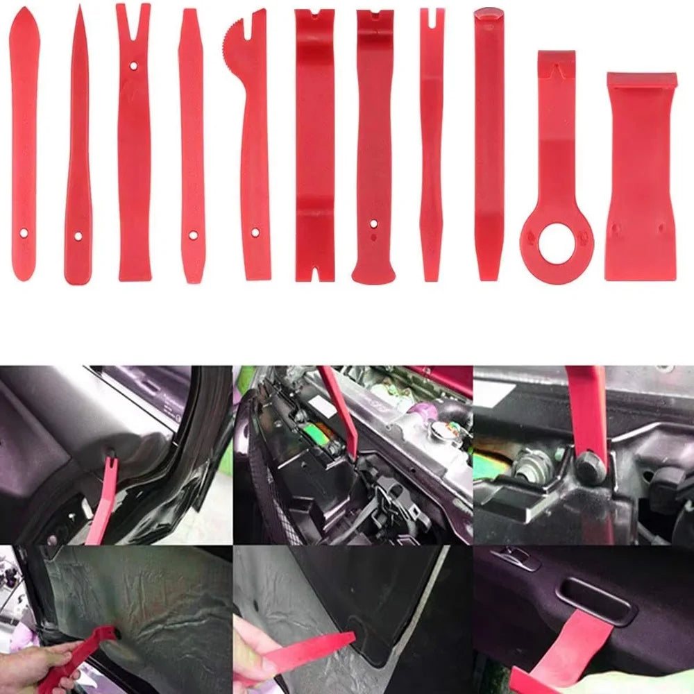 Car Trim Removal Tool Kit - Auto Interior Pry Tool Set & Clip Pliers - image 15