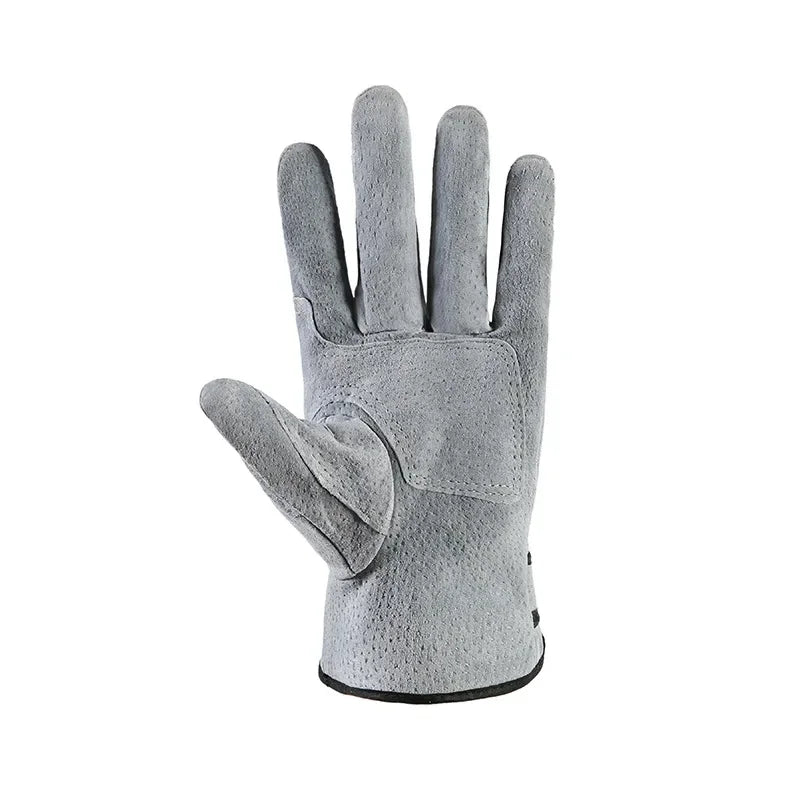 Cowhide Leather Welding Gloves – Heat Resistant Work Gloves