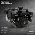7.5HP 210cc 4-Stroke Gas Engine, Electric/Hand Start