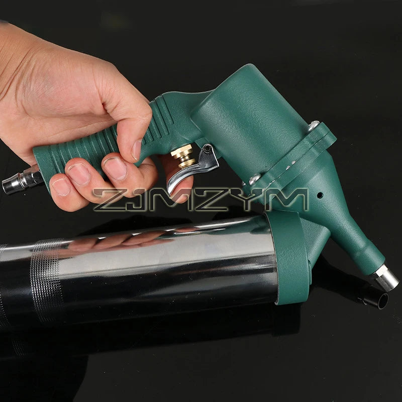 Pneumatic Grease Gun Portable Pneumatic Compressor Pump Grease Gun for Lubricating Various Car Excavators