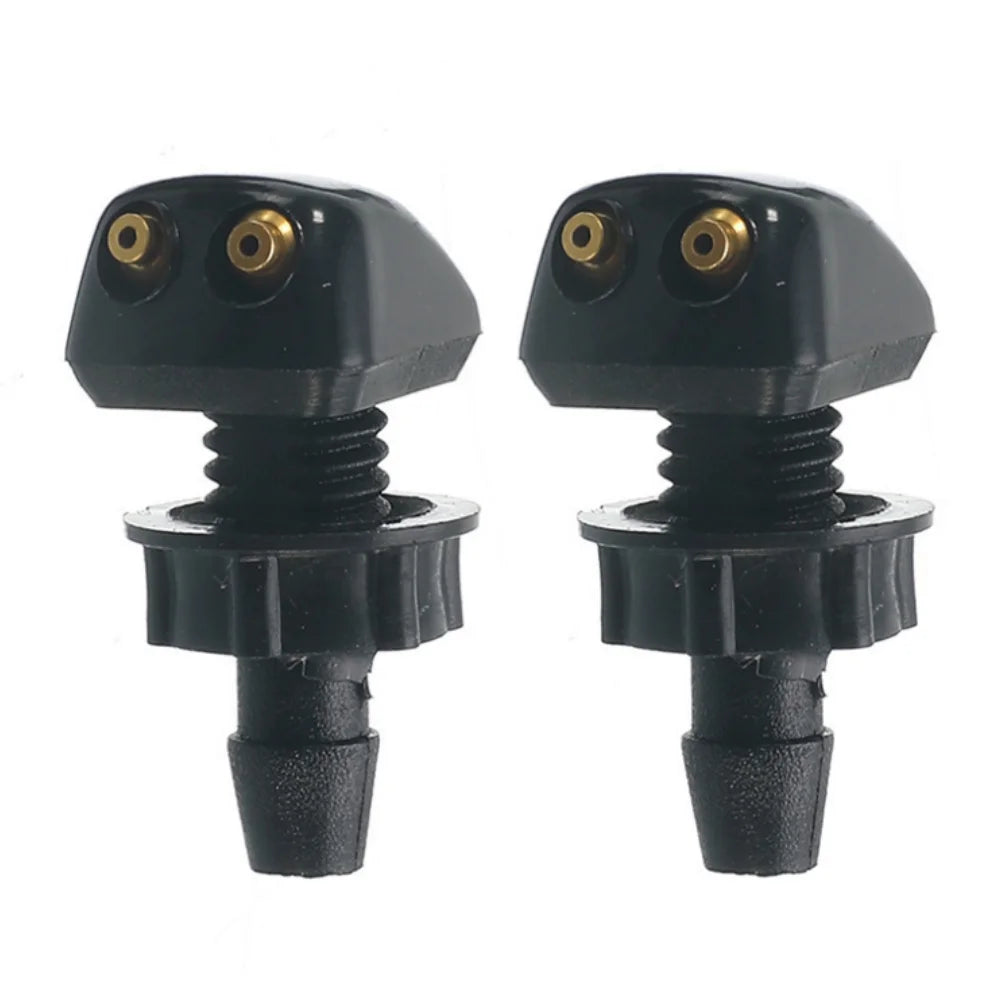 2 Pcs Car Water Spray Jet Nozzle Front Windshield Washer for Dodge Caliber Ram 1500 Caravan Charger Journey Neon Dart Viper