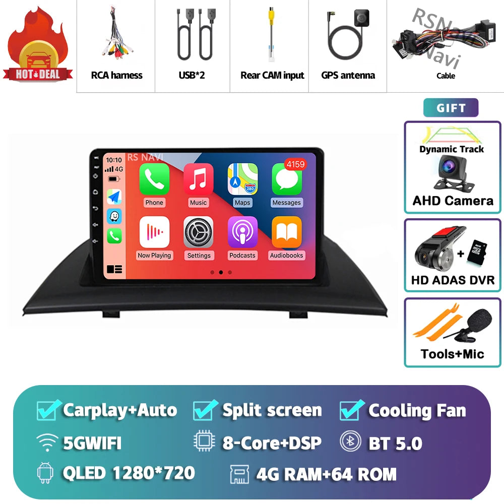 Android Car Stereo for BMW X3 E83 2004-2012 Carplay GPS - image 12