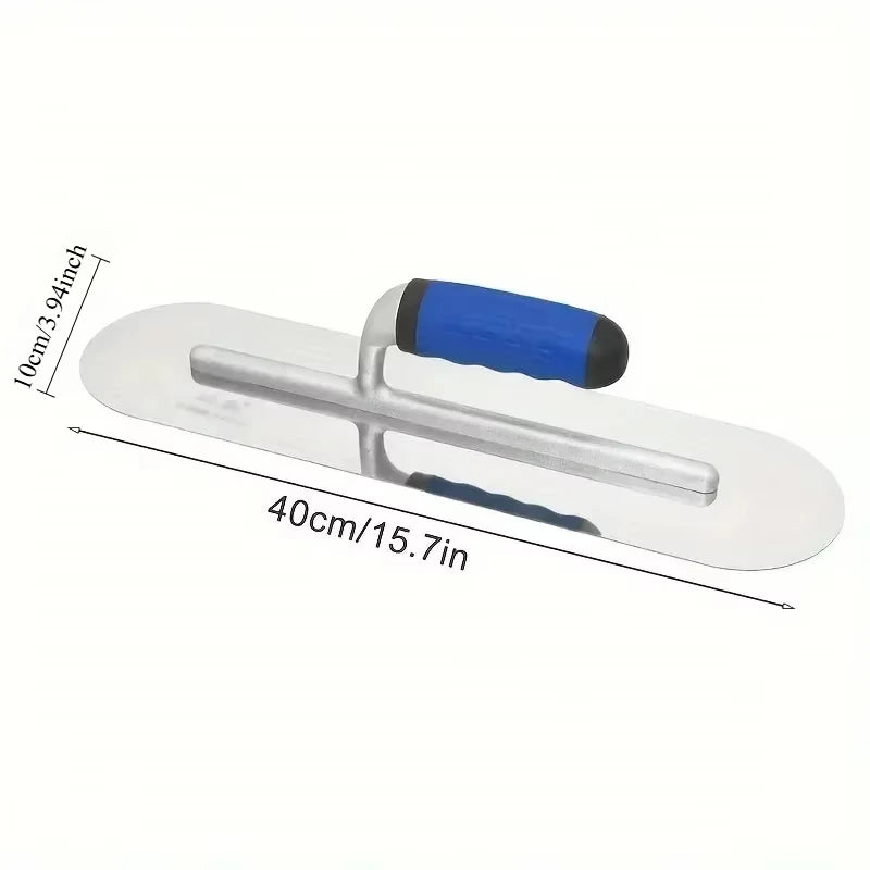 Stainless Steel Rounded Concrete Finishing Trowel