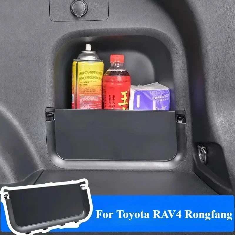 Trunk Side Baffle and Storage Box for Toyota RAV4 and Wildlander 2020-2024