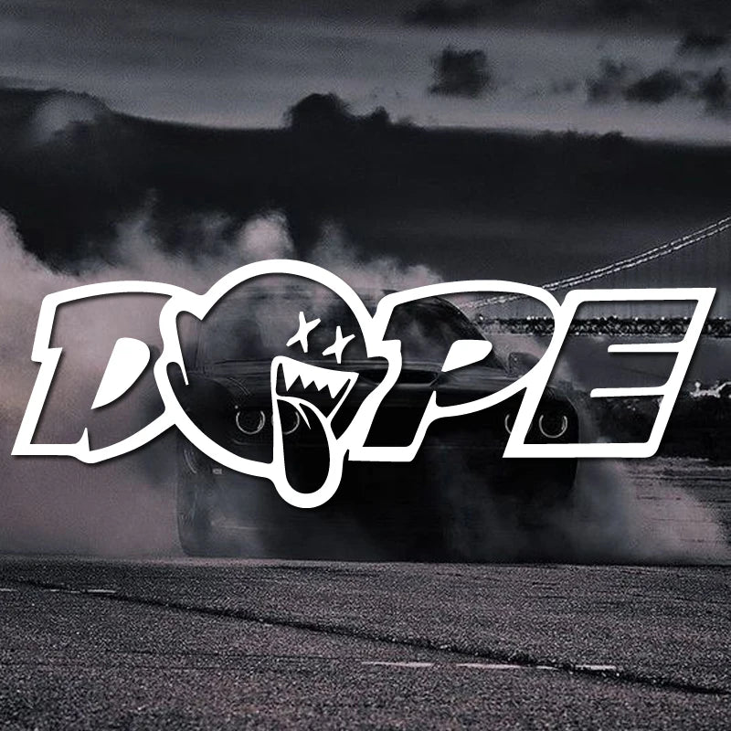 Dope Vinyl Decal Sticker for Cars, Trucks, and Motorcycles