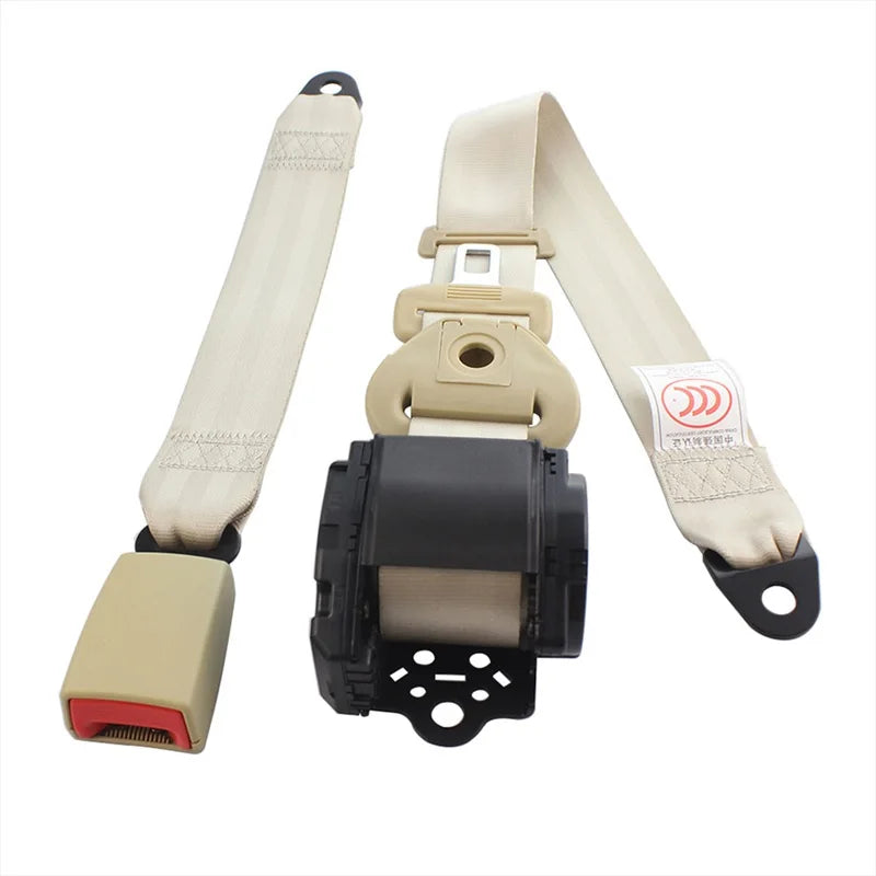 Afarnova Retractable 3-Point Lap Seat Belt for Cars & Buses - image 5