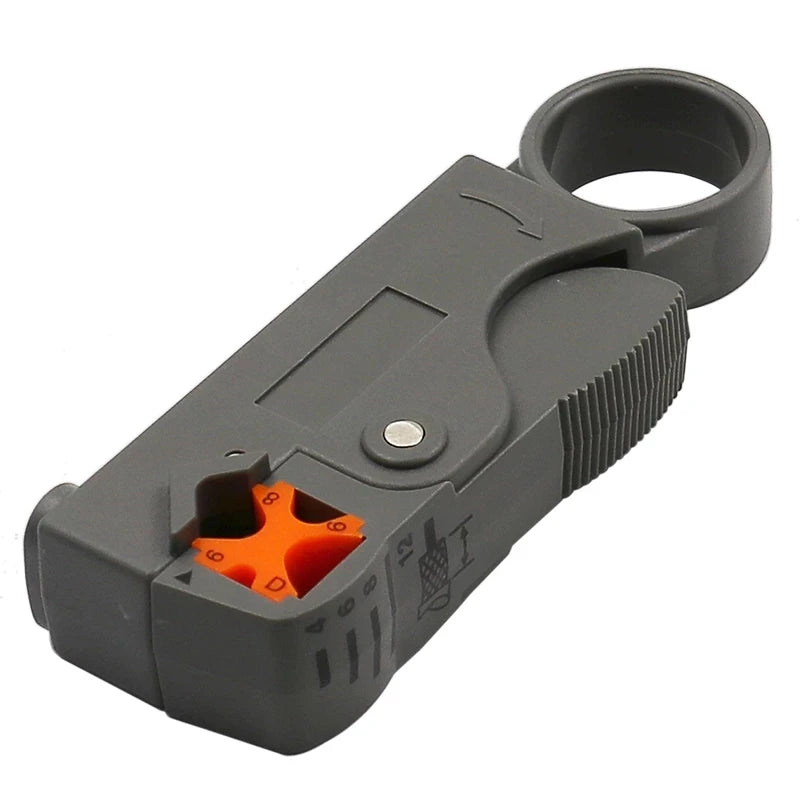 Wire Stripper Multi-Function Double-Blade Network Cable Pliers Wire Stripper Network Tool Coaxial Cable Wire Stripper