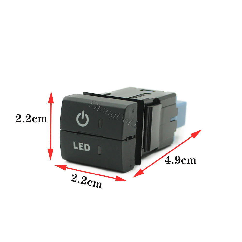 LED Fog Lamp Switch for Toyota Tundra, Tacoma & RAV4 - image 2
