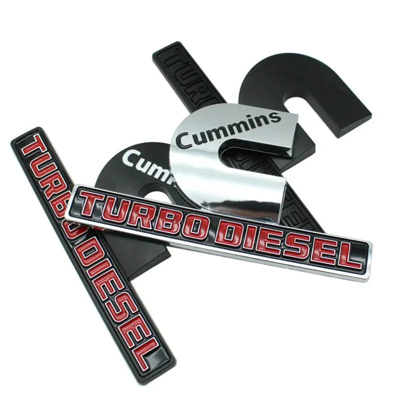 Cummins Turbo Diesel Logo Decal for Dodge RAM 1500 2500 Truck - image 2