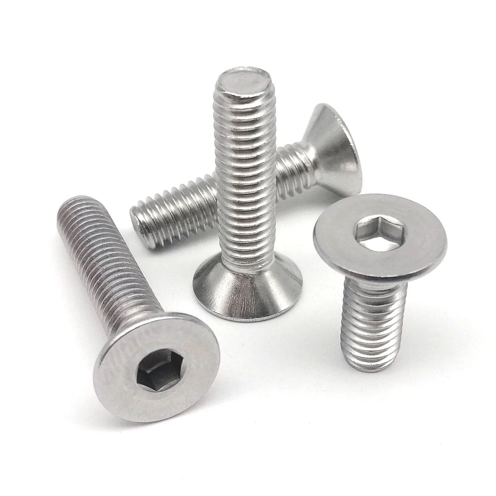 304 Stainless Steel Countersunk Hex Socket Bolts DIN7991 M1.6-M8 - image 2