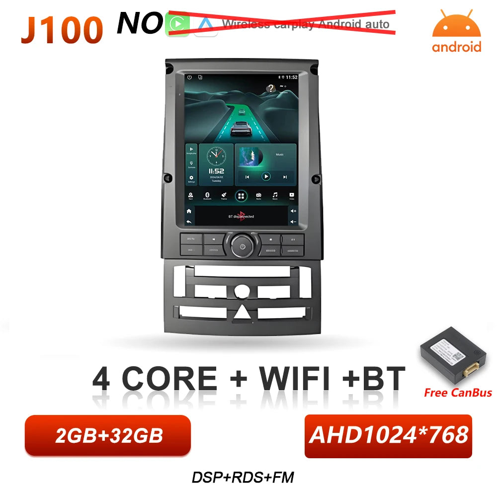Peugeot 407 (2004-2011) Multimedia Radio with Wireless CarPlay & GPS - image 15