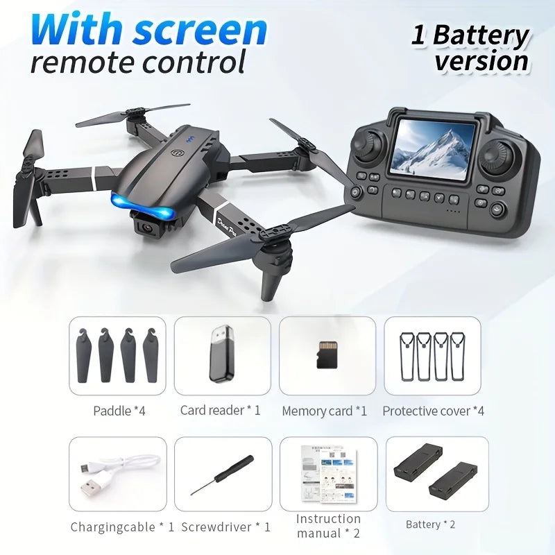 E99 Pro Max Foldable Drone with Dual HD Camera and Remote - view 8
