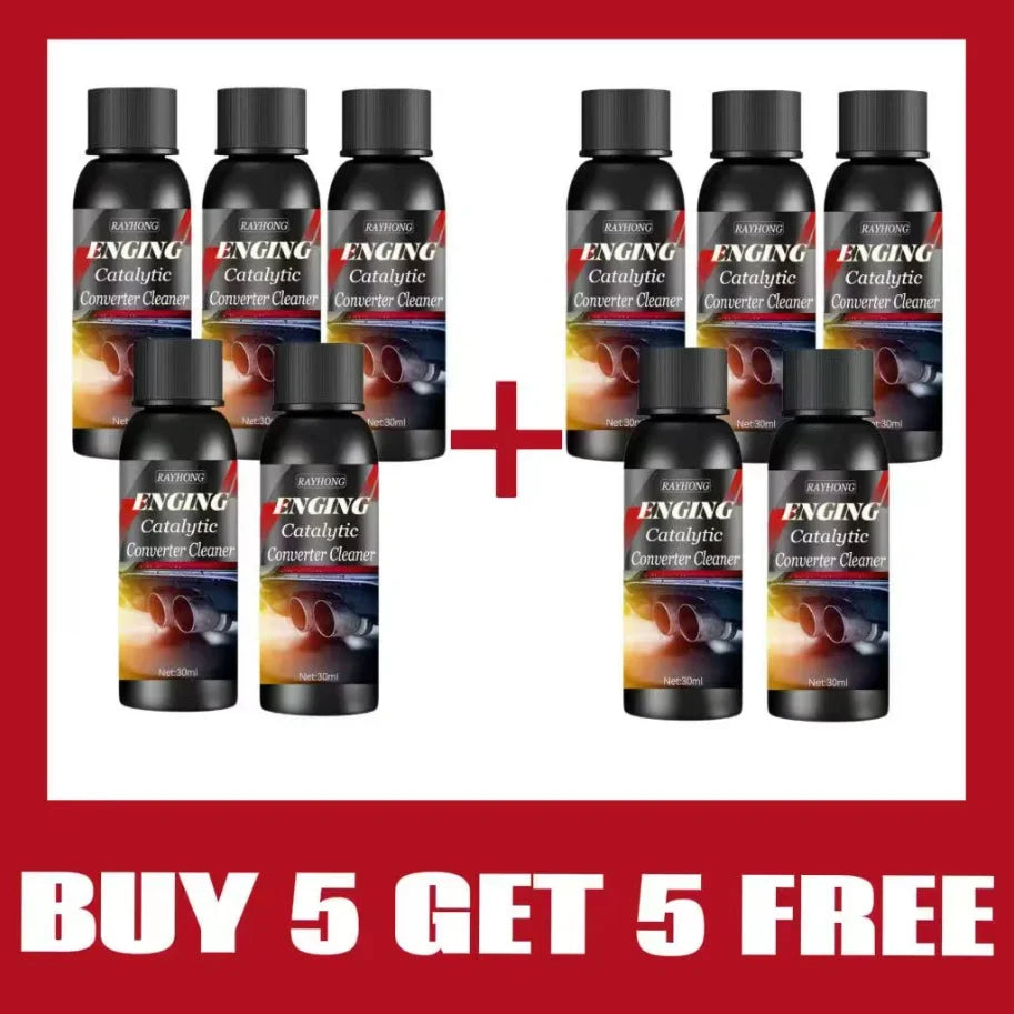 Catalytic Converter & Engine Cleaner, 30ml (Pack of 3)