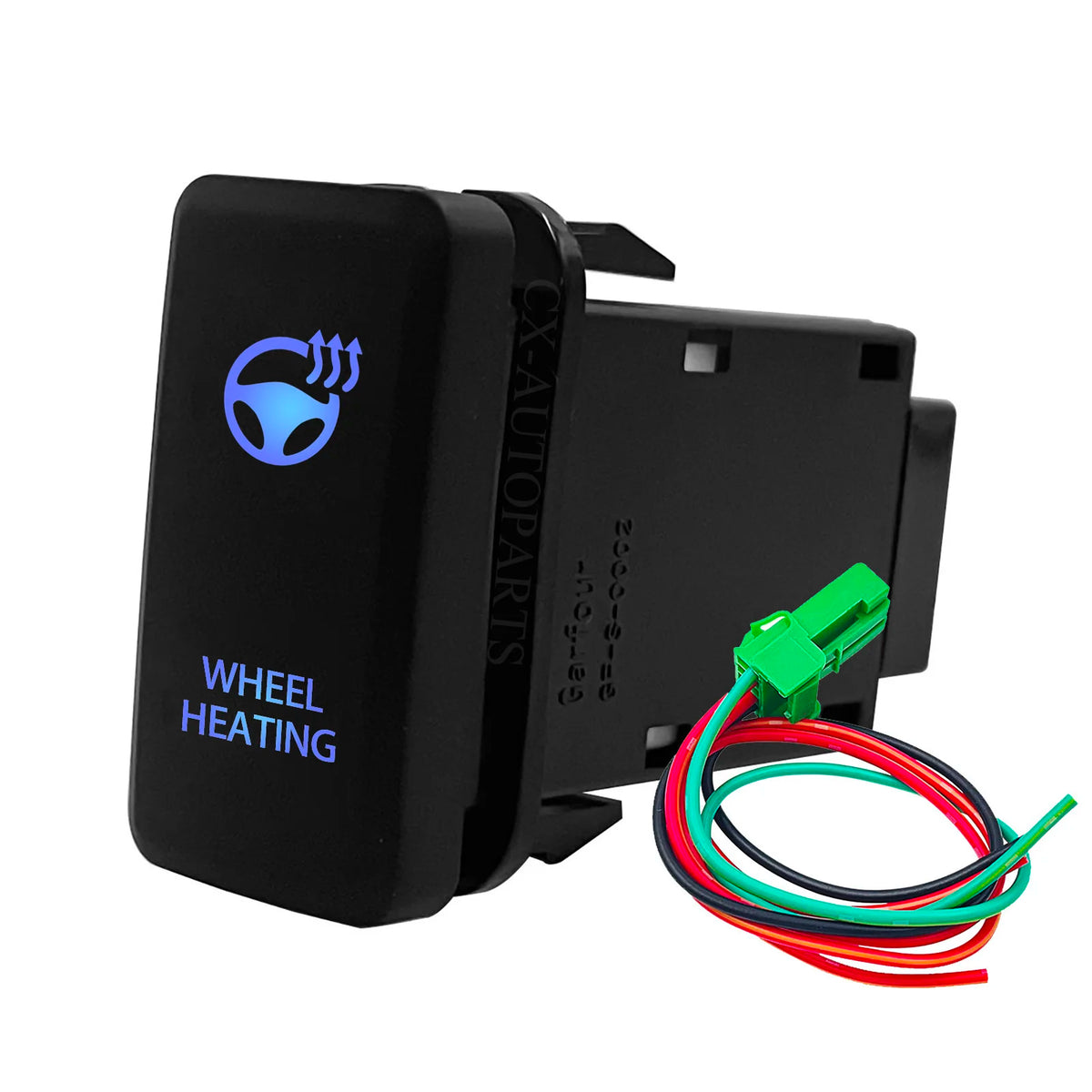 Blue LED Push Switch 12V for Toyota Tacoma, Land Cruiser, 4Runner - image 7