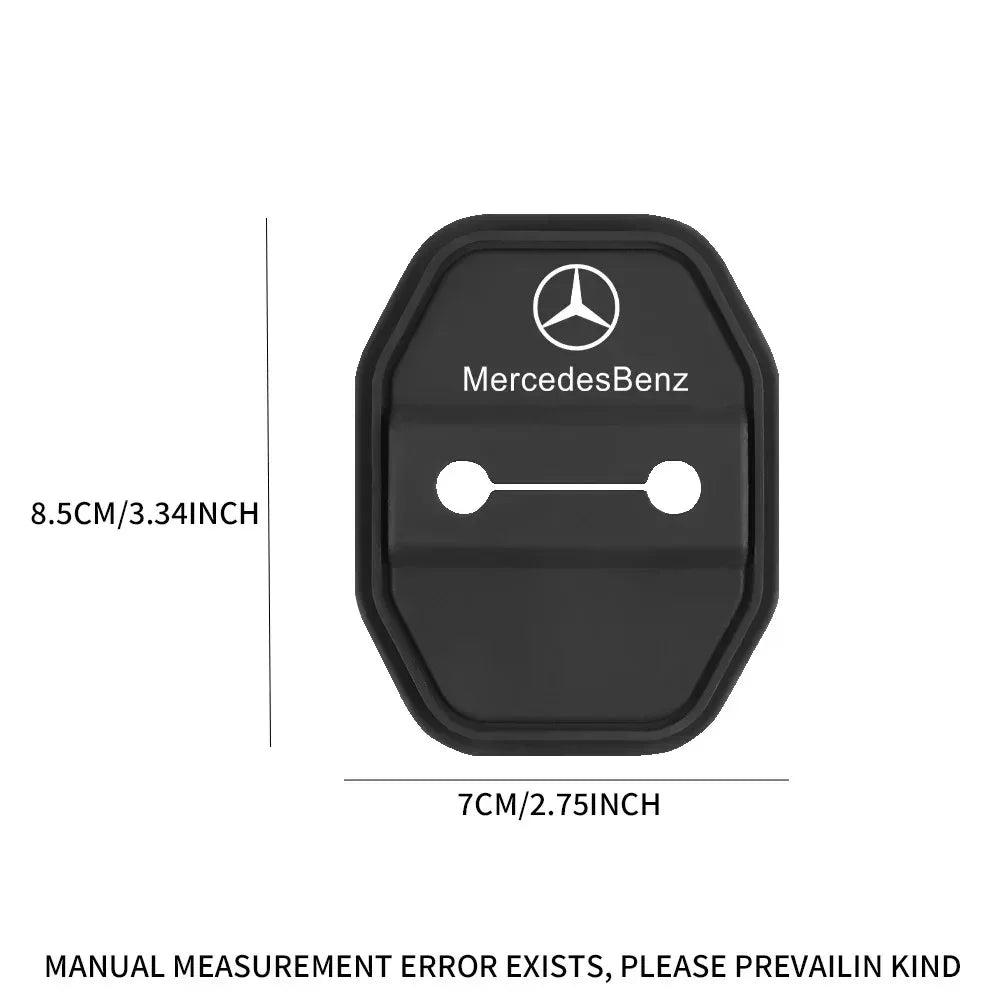 Silicone Door Lock Buckle Protector Covers for Mercedes-Benz W204 to W213 - view 2