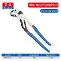 Quick-Release Water Pump Pliers Plumbing Pipe Wrench Adjustable Water Pipe Clamp