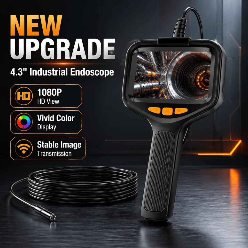4.3-Inch LCD Endoscope Inspection Camera, 1080P 8mm - image 4
