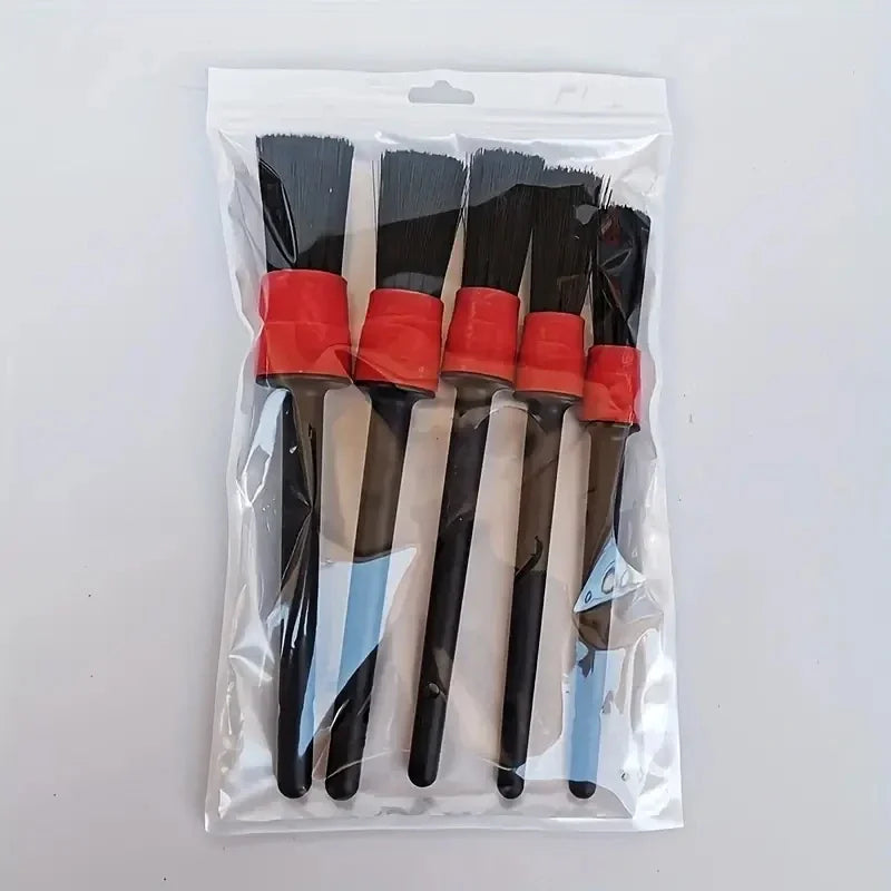 Car Detailing Brush Kit – Dashboard & Wheel Cleaning