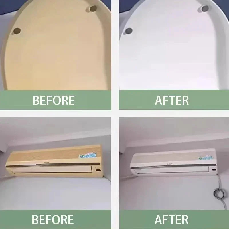 Plastic Yellowing Remover Spray for Air Conditioners and Home Appliances