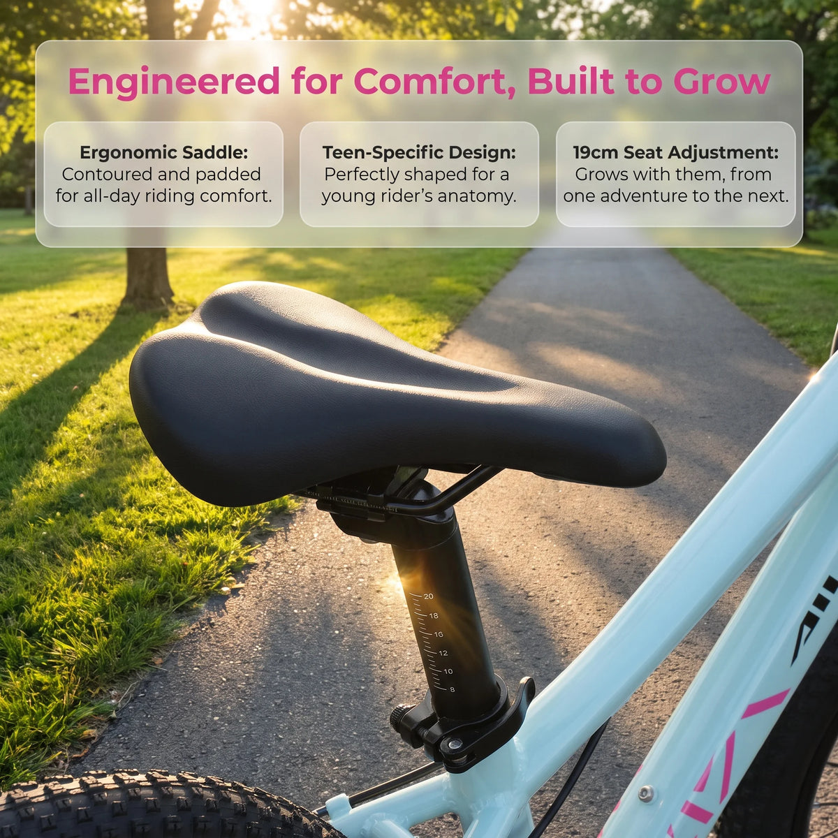 AIVA Exploper24 Hardtail Mountain Bike, 24-Inch 7-Speed - image 14