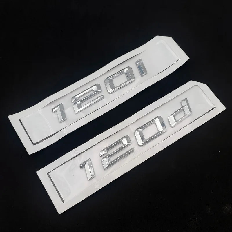 3D ABS Letter and Number Trunk Badge Emblem Set for Cars - view 10