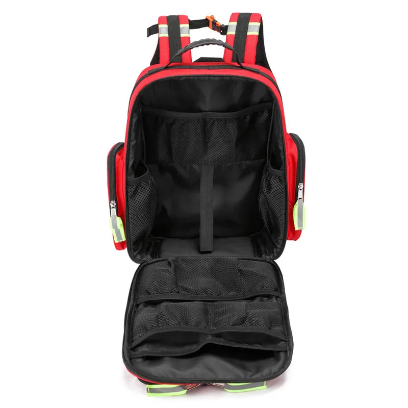 Large-Capacity First Aid Backpack – Emergency Rescue Kit