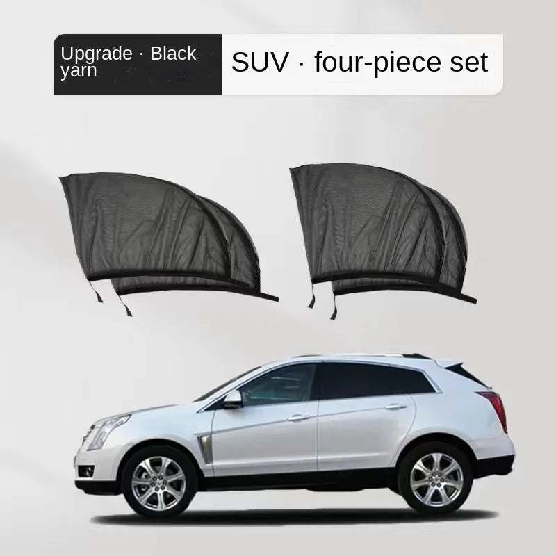 Foldable Mesh Side Window Sun Shades