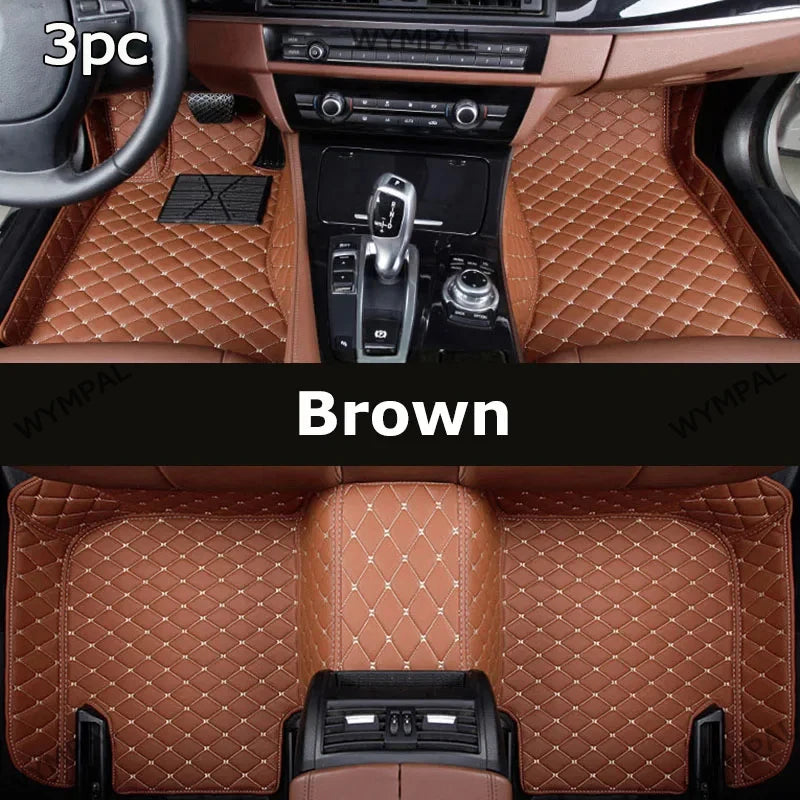 Waterproof Car Floor Mats Compatible with Fiat Abarth 595 X290 2012-2022