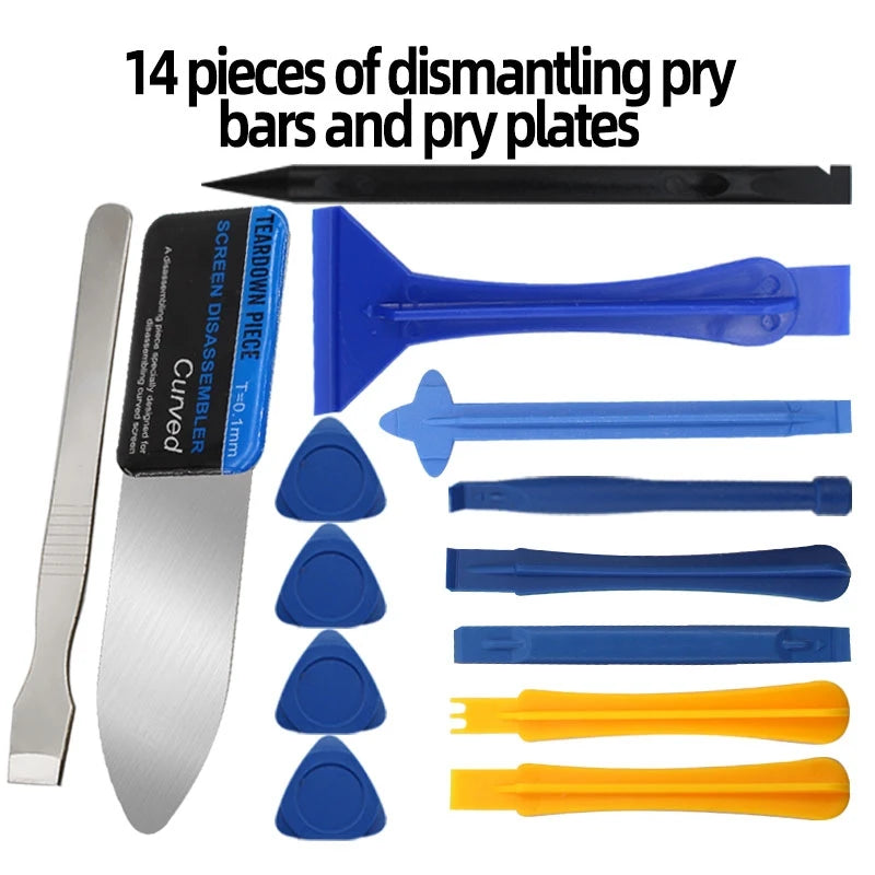 Pry Bar Tool Set, Used for Disassembling Electronic and Component Equipment, Suitable for Disassembling Screens and Mobile Phones